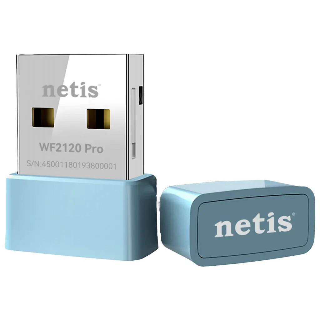 ADAPTADOR DE RED USB NETIS 150MBPS WF2120 PRO.webp