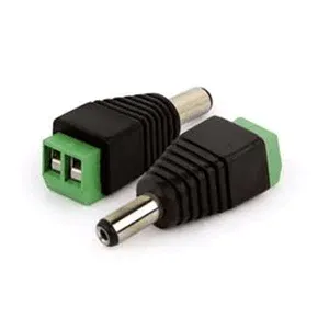 CONECTOR DC MACHO CORRIENTE CAMARA (NEGRO CON VERDE).webp
