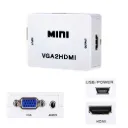 ADAPTADOR CONVERTIDOR VGA TO HDMI (CAJITA MINI)