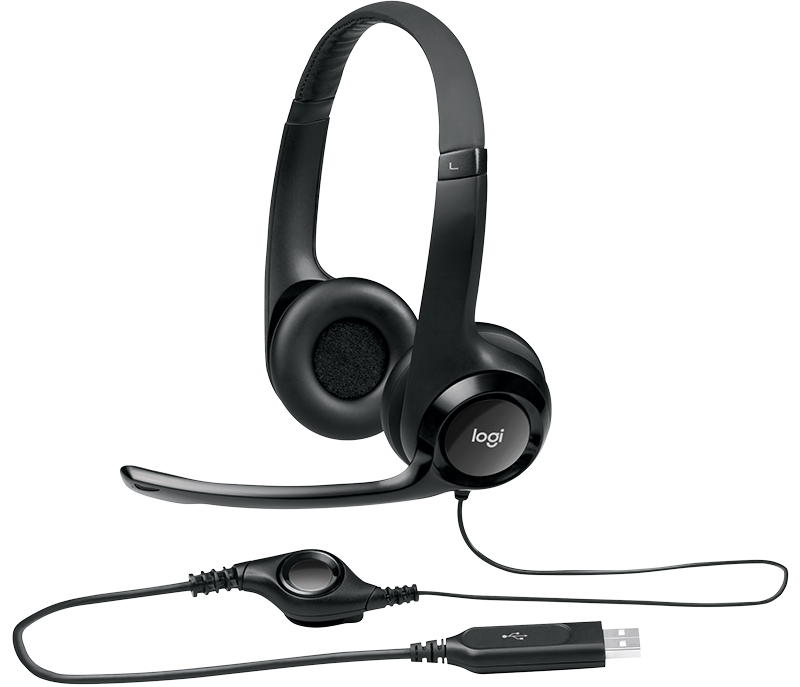 [981-001575] Headset Micrófono Logitech H390 USB-C