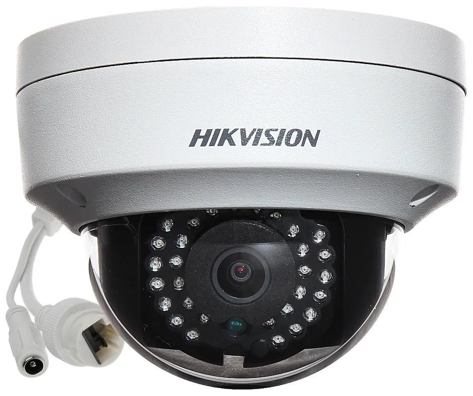 [DS-2CD2142FWD-IS] CÁMARA IP DOMO HIKVISION 4MP CON LENTE FIJA DE 2,8 MM Y VISI