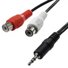 [IME-14837] CABLE 3.5 AUDIO MACHO A RCA HEMBRA