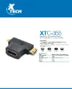 ADAPTADOR HDMI MICRO/MINI HDMI XTC-355