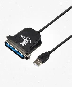[XTC-318] CABLE CONVERTIDOR USB 2.0 MACHO A PARALELO XTECH