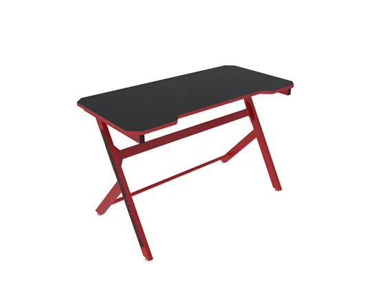 [XTF-CD187] ESCRITORIO MESA GAMING ROJO CON NEGRO XTF-CD187