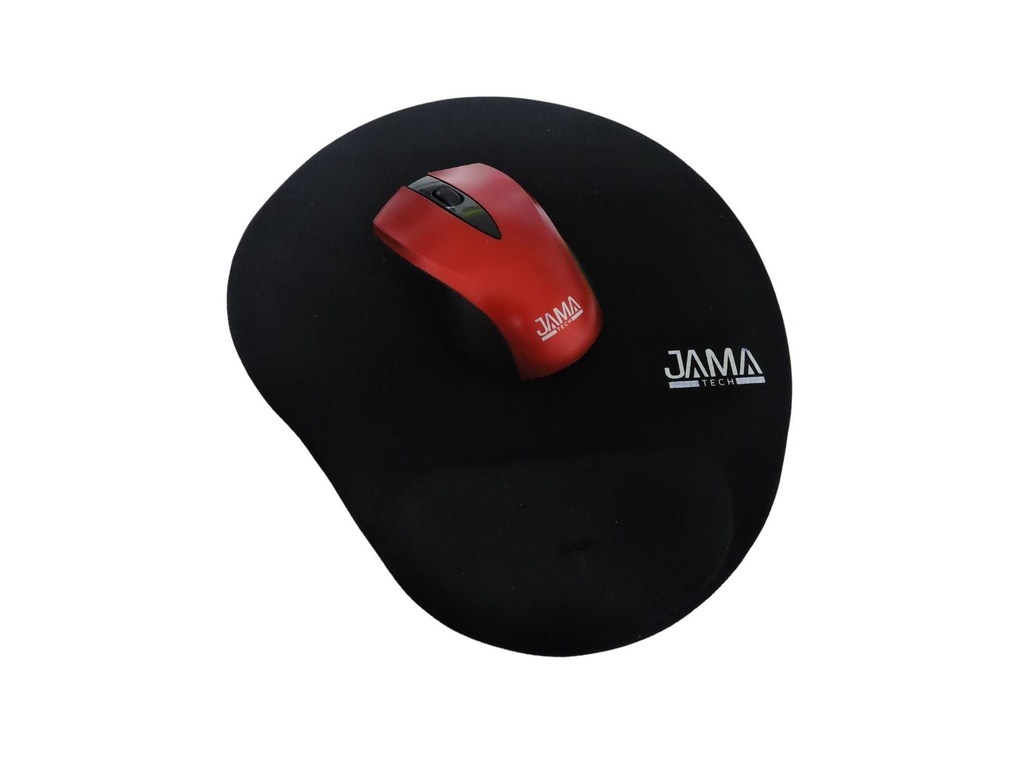 Mouse Pad Ergonómico MP0010BK con Descansa Muñeca – Color Negro