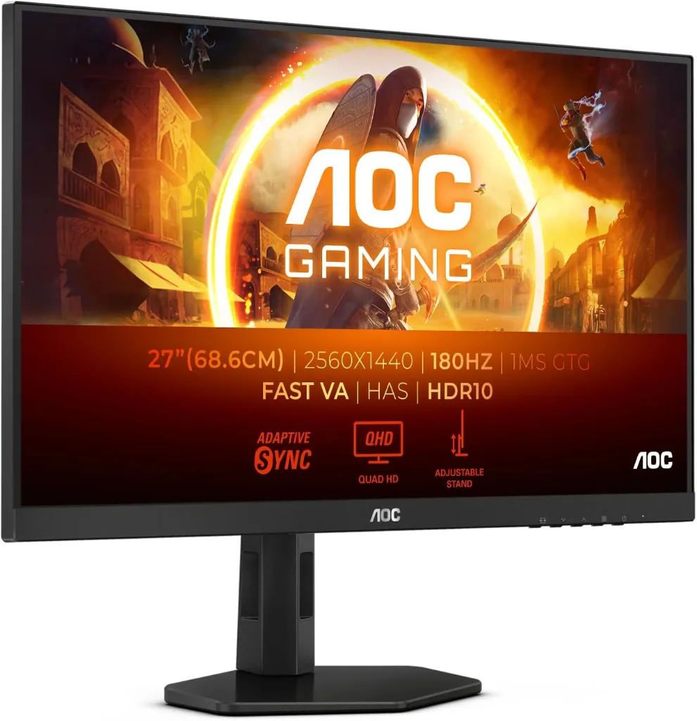 Monitor aoc 27 pulgadas gaming q27g4xn fhd 180 hz