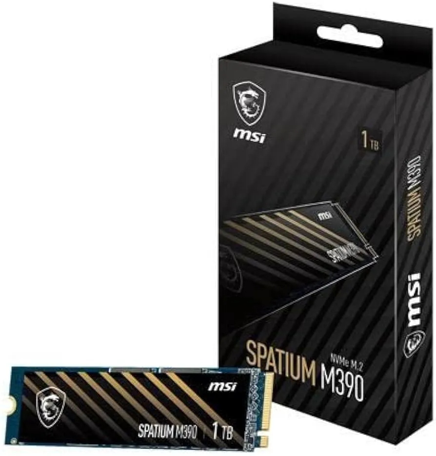 [1004792] DISCO DURO 1TB SSD NVME M.2 MSI M370 PCIE GEN3X4 1.3 3D NAND 1600 TBW