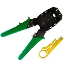 CRIMPING TOOL AGILER RJ45, RJ12, RJ11 CON CORTADOR DE CABLE (AGI-1937)