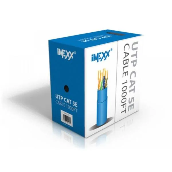 CAJA CABLE RED UTP CAT5E (1000 FT ROLLO)