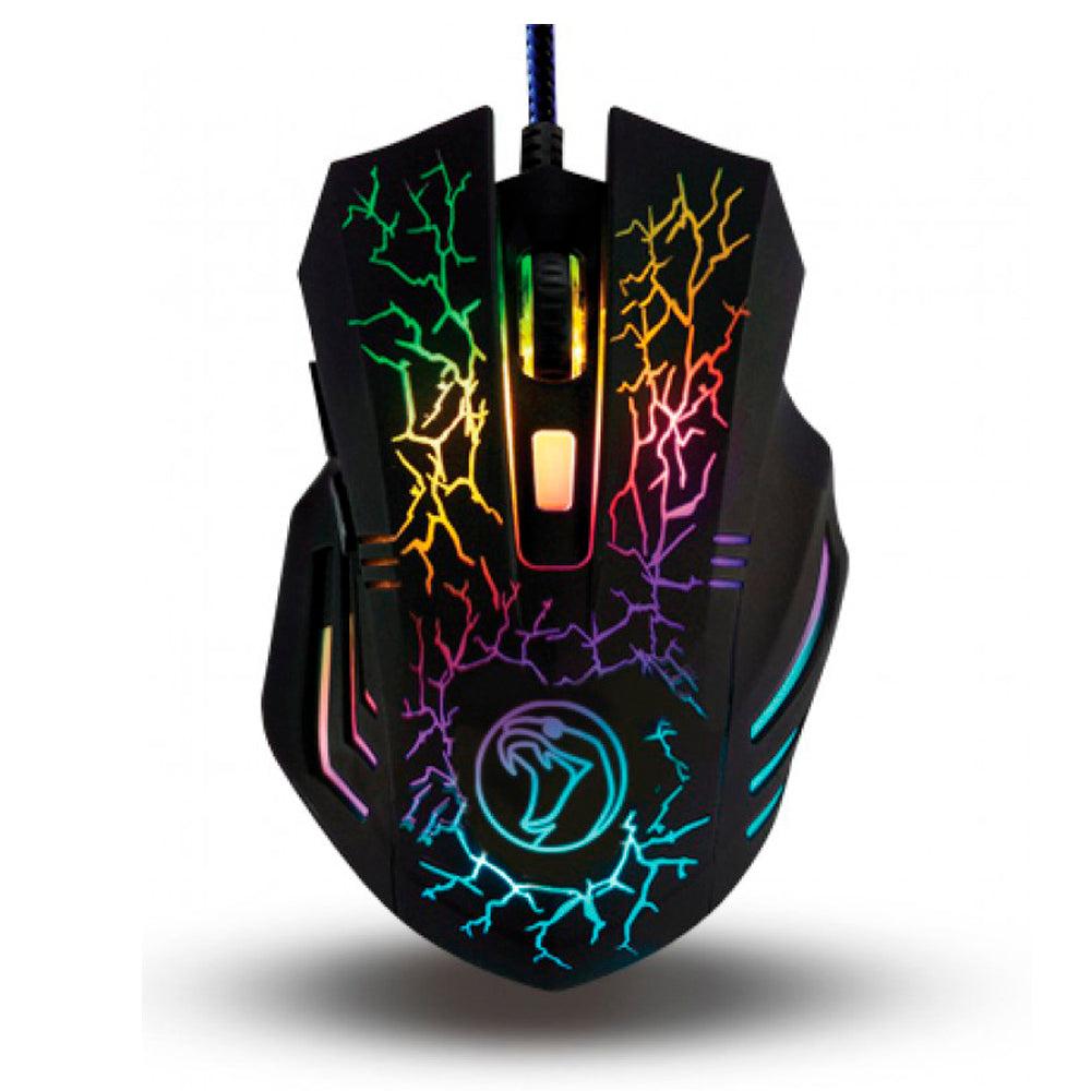 Mouse Imexx IME-27260 Venom Gaming – 6 Botones, 7 LED, USB