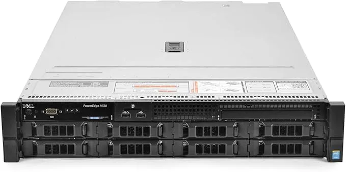 [AM10050] Dell Servidor PowerEdge R730 2X E5-2680v4 2.40Ghz 28-Core 128GB RAM 8X 4TB SAS 12G (renovado)