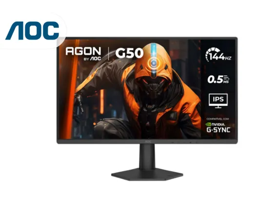 Monitor Gaming AOC 23.8" – Modelo 24G50F
