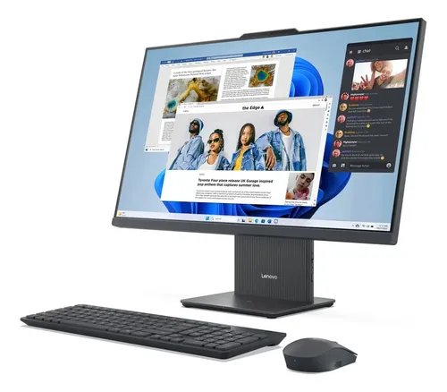 All-in-One Lenovo 23.8" – Lenovo IdeaCentre AIO 3 F0HR000BUS (Luna Gray)