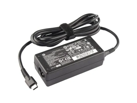 CARGADOR FUENTE PARA LAPTOP HP, USB TYPE-C